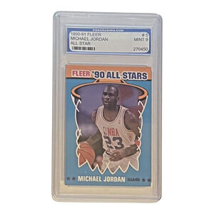1990 Fleer All-Star #5 Michael Jordan PGS 9.0